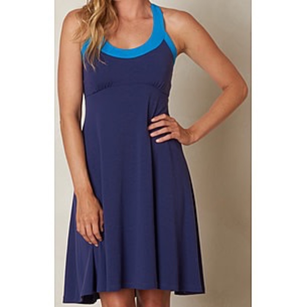 Prana Cali dress - Cobalt Blue